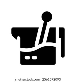 beaker icon. vector glyph icon for your website, mobile, presentation, and logo design.