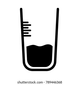 Water Level Icon Vector Filled Flat Stock Vector (Royalty Free ...