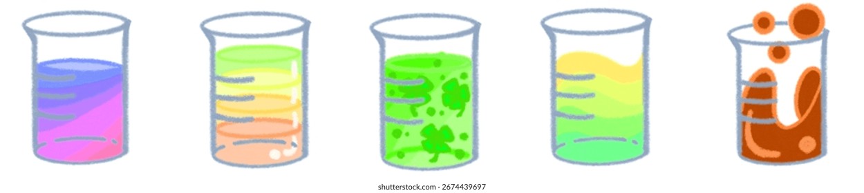 Beaker PNG for School Science Projects, Lab Equipment and Design