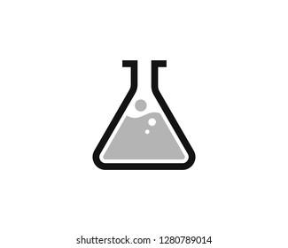 Beaker Tube Flar Color Icon Logo