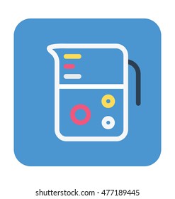 Beaker Vector Icon