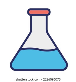 Beaker Vector Icon which can easily modify or edit

