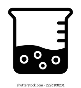 Beaker Vector Icon which can easily modify or edit

