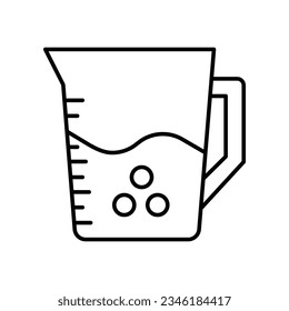 Beaker vector icon which can easily modify or edit

