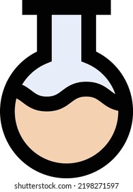 beaker Vector illustration on a transparent background.Premium quality symmbols.Stroke vector icon for concept and graphic design.