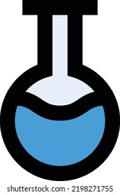 ilustración de beaker Vector en un fondo transparente.Símbolos de calidad premium.Icono vectorial de trazo para el diseño de concepto y gráfico.