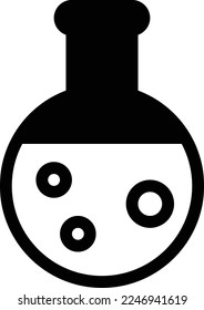 Beaker, Vektorgrafik auf transparentem Hintergrund. Hochwertige Symbole. Glyphen Vektorsymbole für Konzept und Grafikdesign. 
