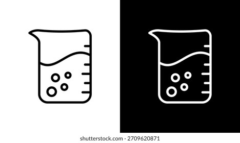 Diseño de conjunto de iconos de vaso blanco