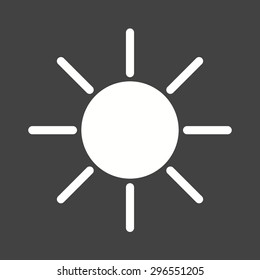 Beam, bright, display icon vector image. Can also be used for mobile apps, phone tab bar and settings. Suitable for use on web apps, mobile apps and print media