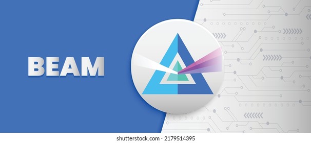 Banner de la tecnología de moneda criptográfica Beam (BEAM)