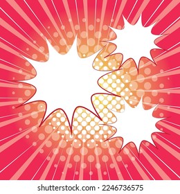 beam effect, vector illustration, retro style 