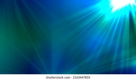 Vigas en el fondo abstracto de la luz. Ilustración vectorial.