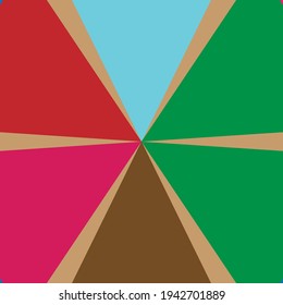 Beams, rays conflux lines. Colorful radial–radiating lines, stripes. Starburst, sunburst element