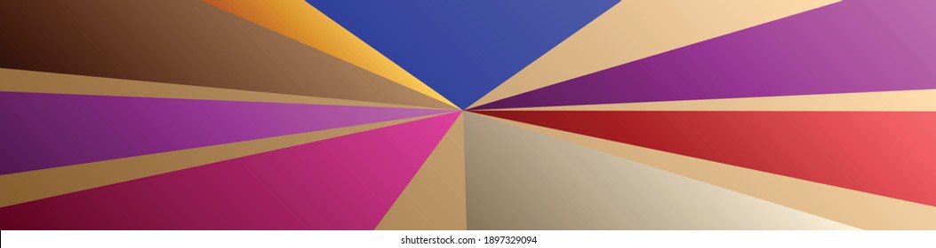 Beams, rays conflux lines. Radial–Radiating lines, stripes