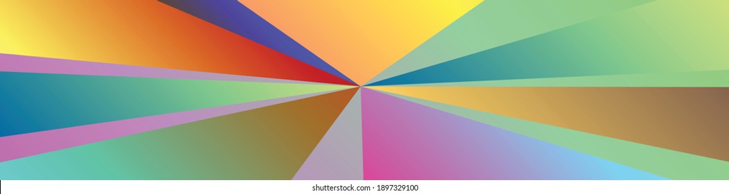 Beams, rays conflux lines. Radial–Radiating lines, stripes