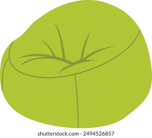 Bean Bag Chair or Lazy Bag Vector