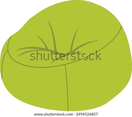 Bean Bag Chair or Lazy Bag Vector