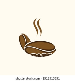 Bean Coffee Espresso Creative Icon Logo