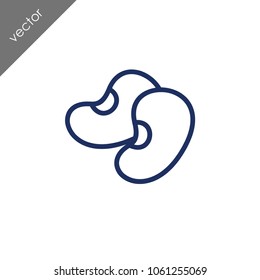 Bean icon - illustration