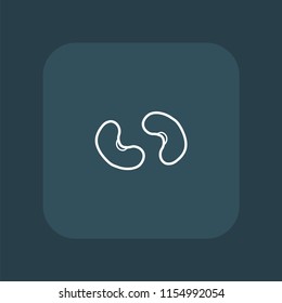 bean icon illustration vector 