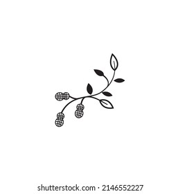 bean logo icon illustration design vector