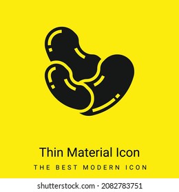 Bienenminimale, hellgelbe Materialsymbol