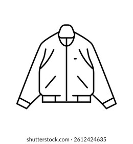 bean streetwear cloth fashion line icon vector. bean streetwear cloth fashion sign. isolated contour symbol black illustration