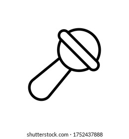 Beanbag, toy icon. Simple line, outline vector elements of kindergarten icons for ui and ux, website or mobile application