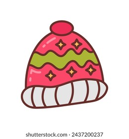 Beanie Diet  icon in vector. Logotype
