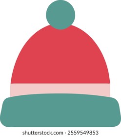 beanie hat winter icon set vector. Illustration vector with a white background.