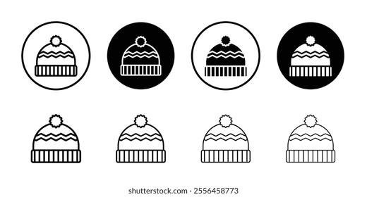 Beanie icon Art design illustration