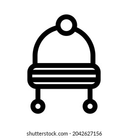 beanie icon or logo isolated sign symbol vector illustration - high quality black style vector icons
