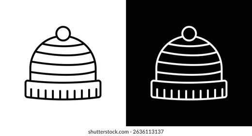 Símbolo de ícone de gorro conceito para design gráfico, site, UI. EPS