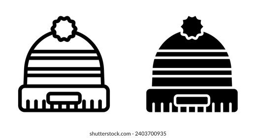 beanie icon. symbol for mobile concept and web design. vector illustration