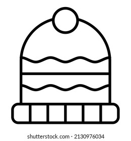 Beanie icon vector image. Can also be used for web apps, mobile apps and print media.