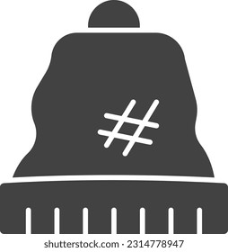 Beanie icon vector image. Suitable for mobile application web application and print media.