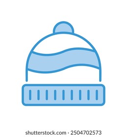 Beanie icon vector stock illustration