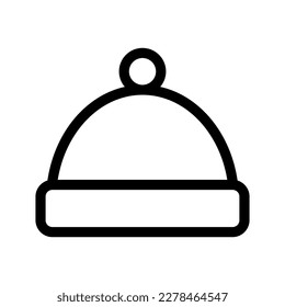 Beanie Icon Vector Symbol Design Illustration