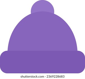 Beanie icon vector for winter event. Beanie icon for cold season graphic resource. Beanie for icon, symbol, winter or Christmas celebration. Winter clothes to keep the body warm