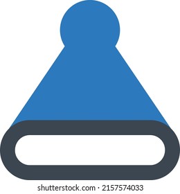 Beanie Vector illustration on a transparent background.Premium quality symbols.Glyphs vector icon for concept and graphic design.