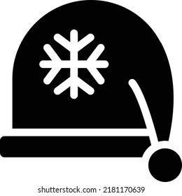 beanie Vector illustration on a transparent background.Premium quality symbols.Glyphs vector icon for concept and graphic design.