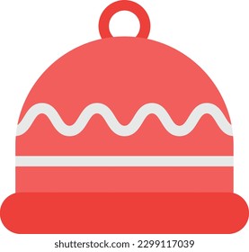 beanie  Vector illustration on a transparent background. Premium quality symmbols. Line Color vector icons for concept and graphic design.