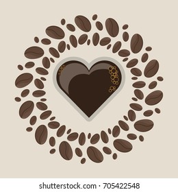 beans concept love coffee drinks