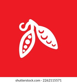 Beans icon, common graphic resources, vector illustration.