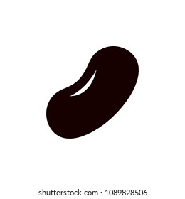 beans icon. Element of farm for mobile concept and web apps. Detailed beans icon can be used for web and mobile. Premium icon