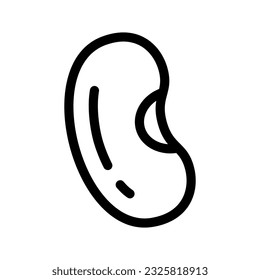 Beans Icon Vector Symbol Design Illustration