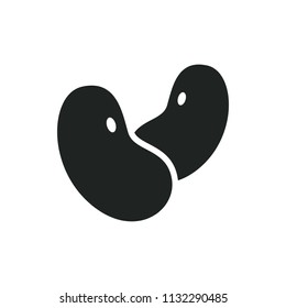 beans vector icon