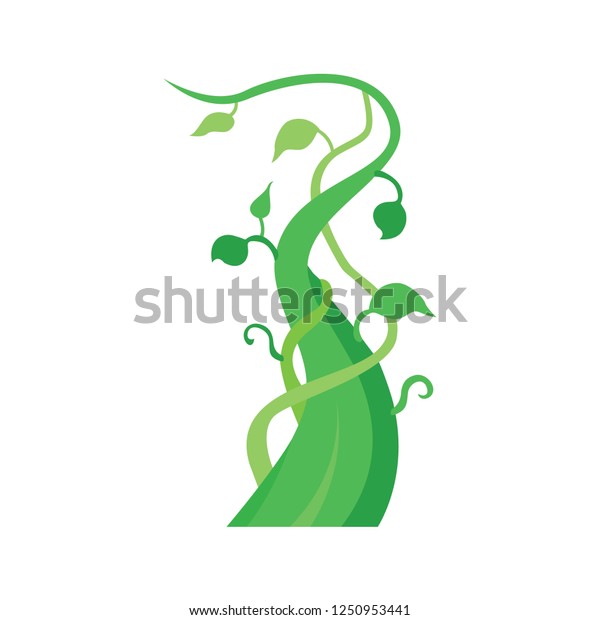 Download Beanstalk Vector Icon Stock Vector (Royalty Free) 1250953441