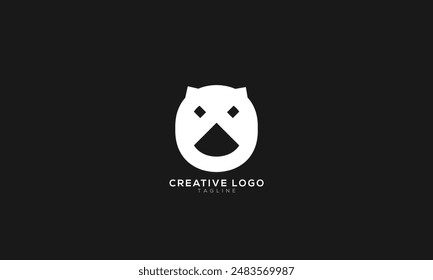 BEAR Abstract initial monogram letter alphabet logo design
