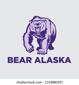 BEAR ALASKA vector logo